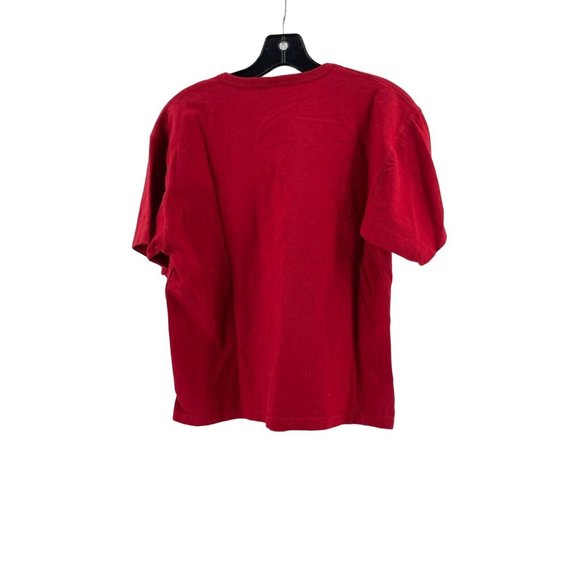 Russell Athletic Rutgers University Red Short Sleeve Graphic T Shirt Tee Size L - Picture 4 of 11